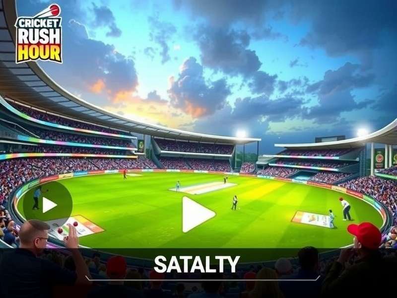 Cricket Rush Hour Gameplay Screenshot